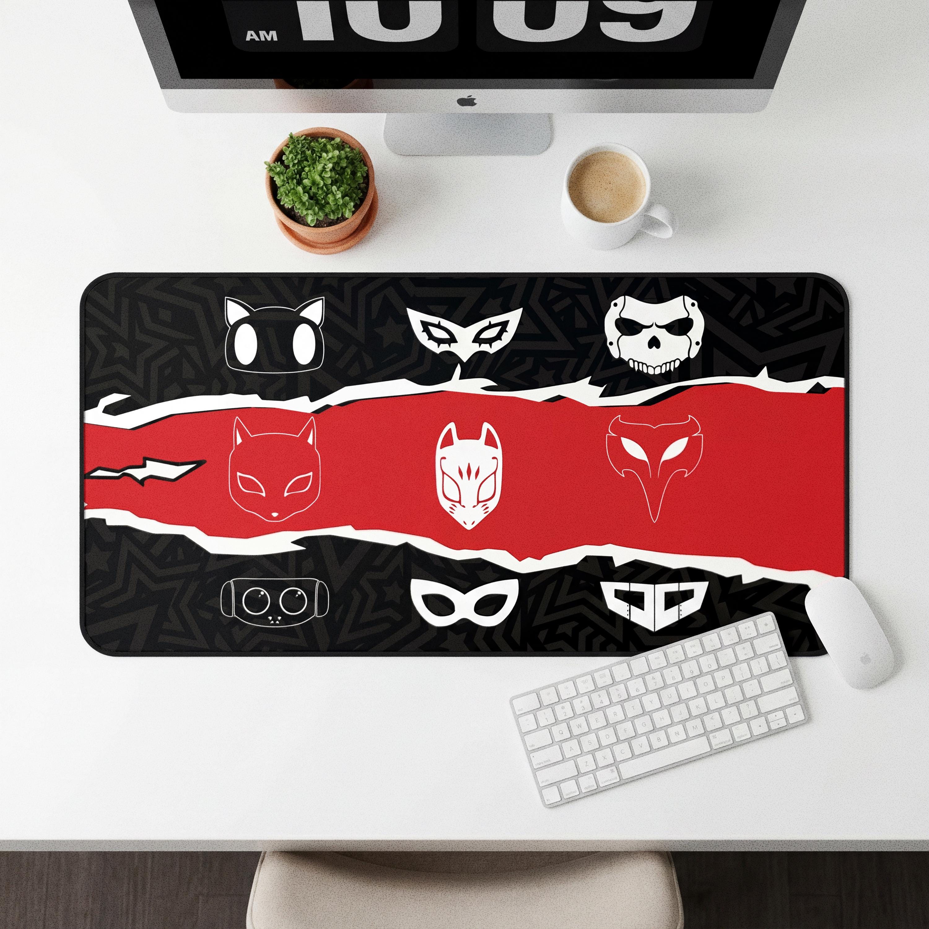 Persona 5 Mousepad, Royal Phantom Thieves Play Mat, P5R Gaming