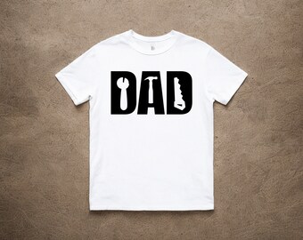 Dad Tools T-Shirt: Vatertagsgeschenke, Vatertagsshirt, Shirt für Papa, Geschenke für Papa, Papa Shirt, Papa Shirt, Vaterschaft, Best Dad