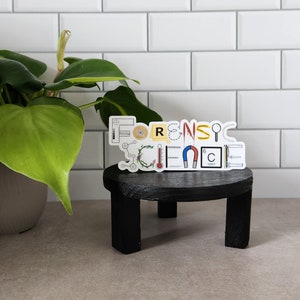 Forensic Science Sticker | Forensic Sticker | Crime Scene Investigator Gift | Lab Personnel