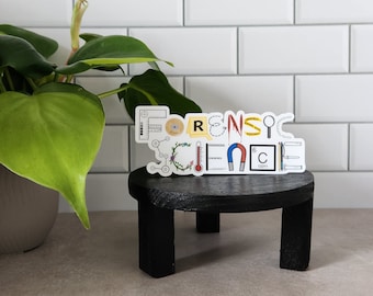 Forensic Science Sticker: Crime Scene Investigator Gift