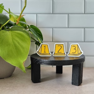 Evidence Placards | 1 2 3 Placards | Evidence Marker Sticker