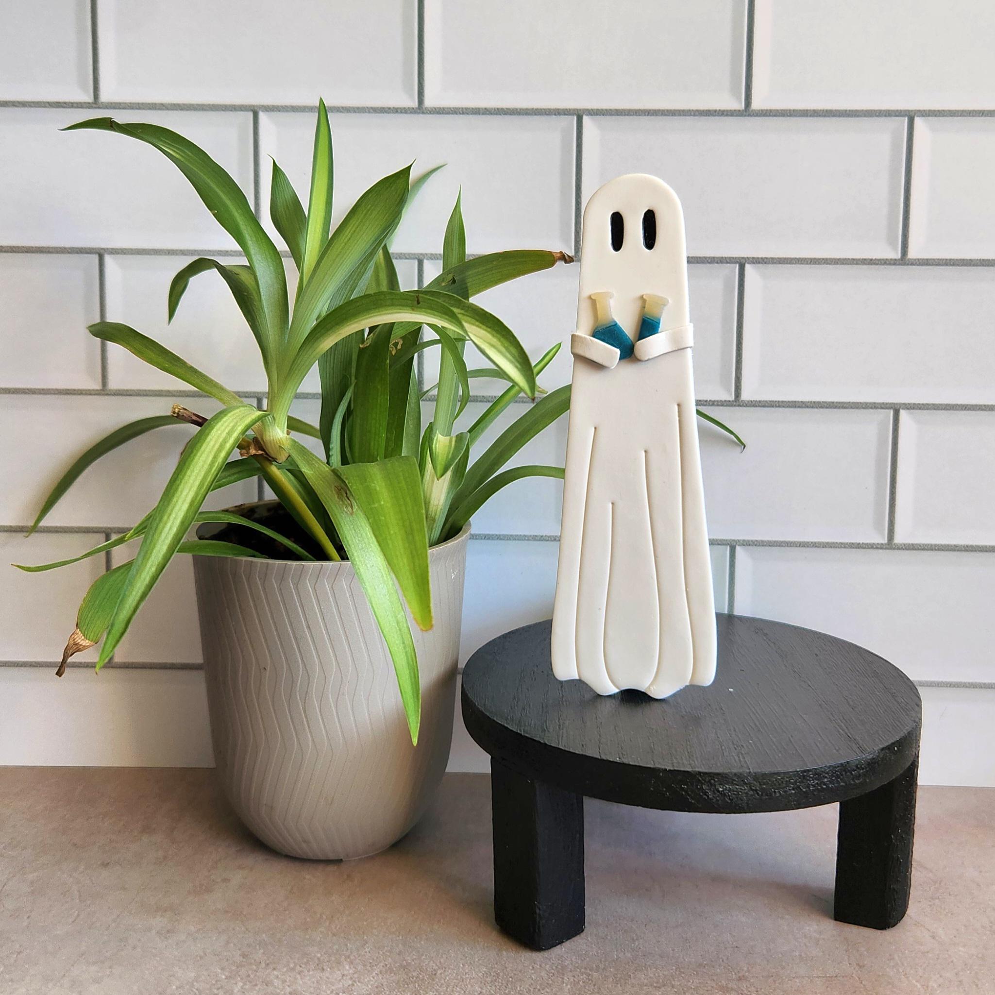 Lab Beaker Ghost Bookmark | Forensic Themed Bookmark | Halloween - Etsy