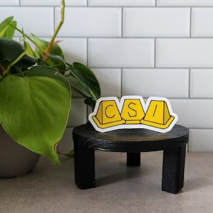 CSI Placard | Scene Placards | Yellow Markers