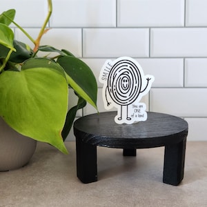 Fingerprint Sticker | One of a Kind | Cute Fingerprint Guy