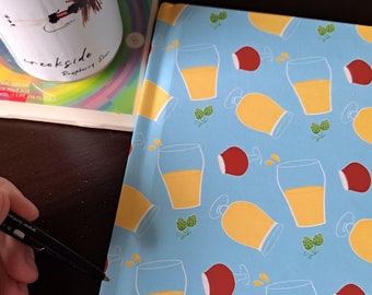 Craft Beer Hardcover Journal