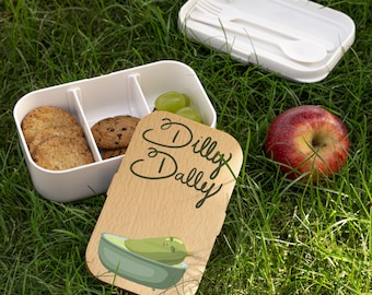 Dilly Dally Lazy Pickle Bento Style Lunch Box