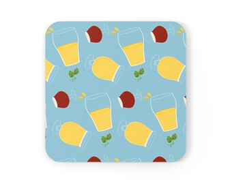 Craft Beer Cork Back Coaster