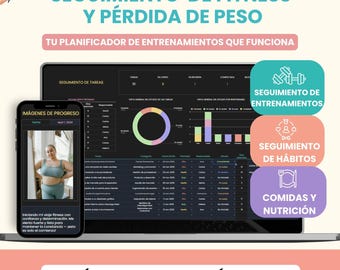 Seguimiento de Perdida de Peso Registro Entreinamiento Planificador Fitness and Weight Loss Tracker Español Rastreadores Ejercicio Workout