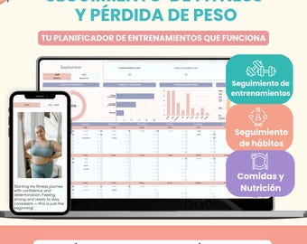 Seguimiento de Perdida de Peso Registro Entreinamiento Planificador Fitness and Weight Loss Tracker Español Rastreadores Ejercicio Workout