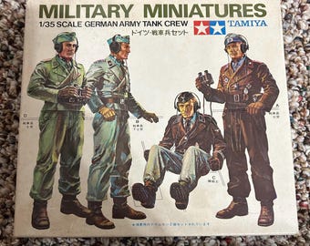 Military Miniatures German Army Tank Crew