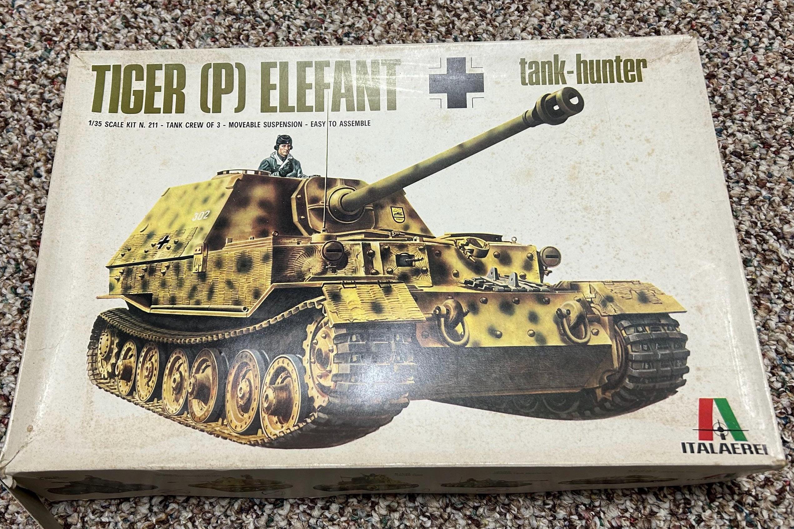 Char de combat n°3 – Panzerjäger Tiger (P) Elefant – Chars de