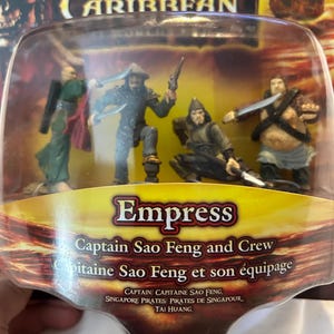Pirates of the Caribbean: Captain Sao Feng and Empress Crew Action Figures