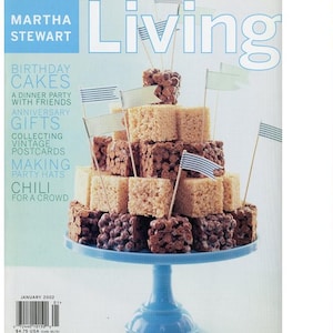 Martha Stewart Living Magazine year 2002