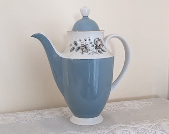 Vintage Royal Doulton Rose Elegans Coffee Pot