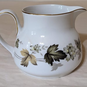 Royal Doulton Larchmont Bone China Creamer and Sugar Bowl