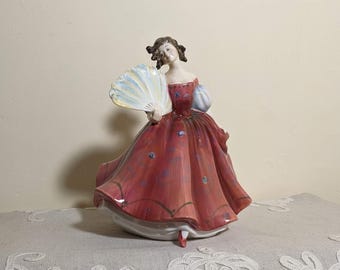 Lenox First Waltz Fine Porcelain Sculpture Figurine. 8”Tall