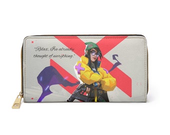 Killjoy en Turret portemonnee met rits