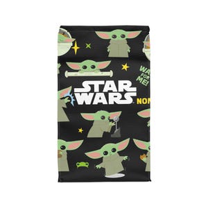 Borsa per il pranzo in poliestere con stampa di Baby Yoda immagine 1