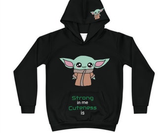 Baby Yoda kinderhoodie