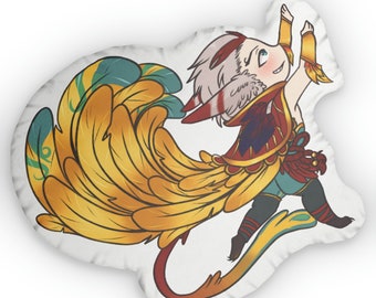 Rakan pluche kussen, dubbelzijdige print