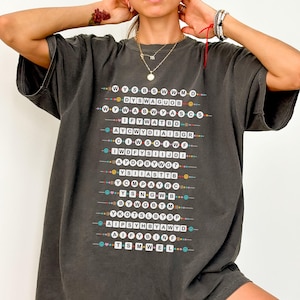 Smallest Man Bridge And Outro Shirt, Comfort Colors TShirt, SMWEL Friendship Bracelet, Lyrics Era Tee, Trending Meme Shirt, Pop Music Merch