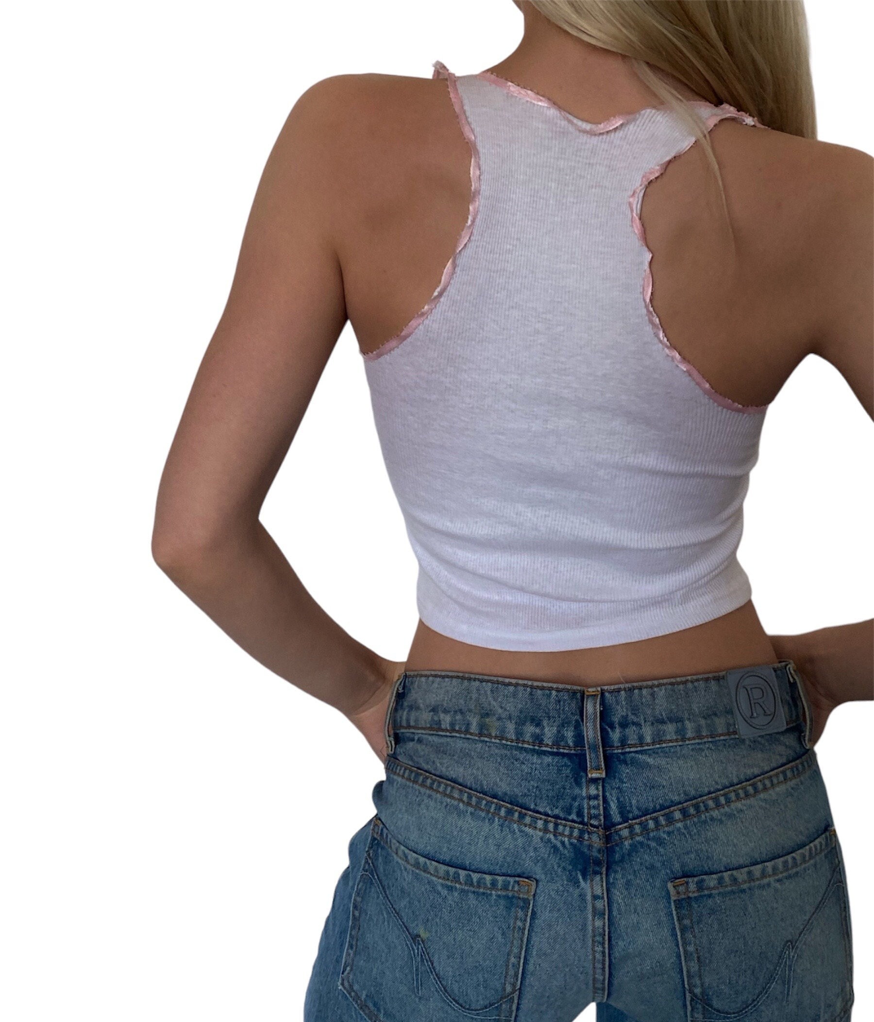 2000s Layered Lace Tank