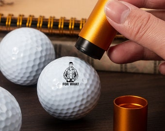 Customized Golf Ball Stamp | Groomsmen gift |  Gift for husband | Golf Ball Marker | Golf Lover Gifts | Golf Accessories