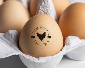 Chicken Gifts, Custom Egg Stamp,Personalized Egg Stamp,Farm Stamper,Chicken Egg Stamp, Farm Fresh Eggs Stamp,Stamp For Farmer