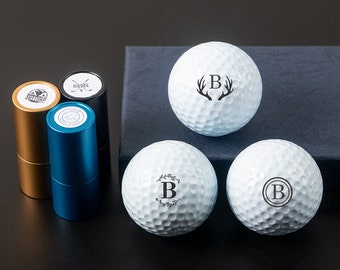 Timbre de balle de golf personnalisé | Timbre en acier | Cadeau pour les golfeurs | Cadeaux pour mari | Timbre personnalisé de balle de golf | Disc-golf