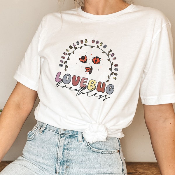 Lovebug Collegiate Shirt, Love Bug Shirt, 2023 Tour Merch, Love Bug T-Shirt, Valentinstag Shirt, Konzert Shirt, Paar Shirt, Bug Liebhaber Shirt