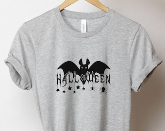 Halloween Bats Shirt, Cute Halloween Shirt, Goblincore Shirt, Gift For Halloween, Vampire Shirt, Gothic Shirt, Halloween T-Shirt