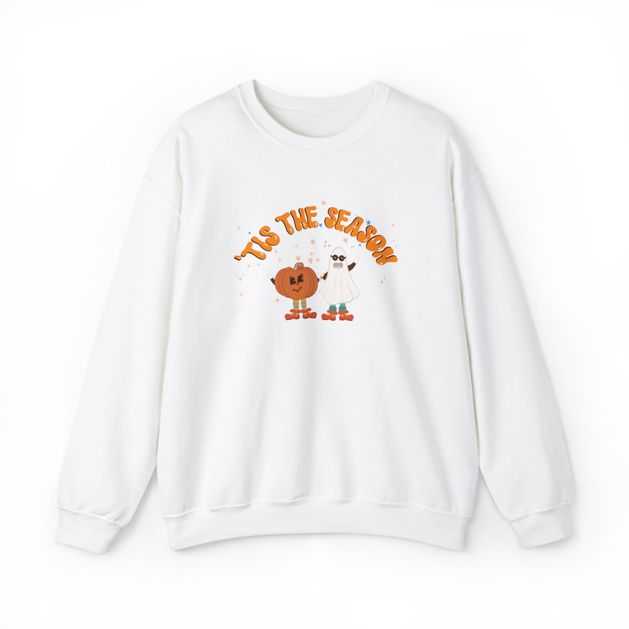 FAYALEQ Felpa Donna Autunnale Tis The Season – Con Zucca E Scritta, Casual, Per Partite Di Calcio E Halloween
