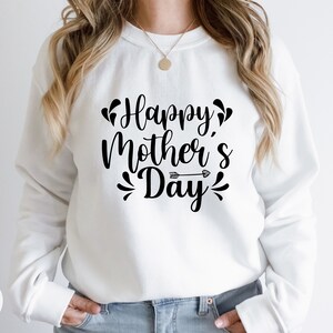 Happy Mothers Day Sweatshirt, Mom Life Sweatshirt, Mother Love Sweatshirt, Cute Mom Sweatshirt, Mother Quote Sweatshirt, Floral Mama Shirt