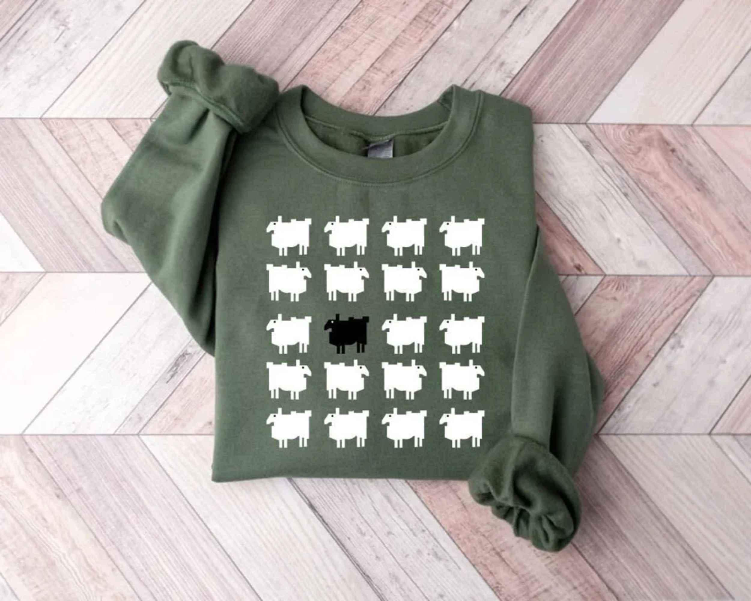Sheep Sweater Etsy Canada