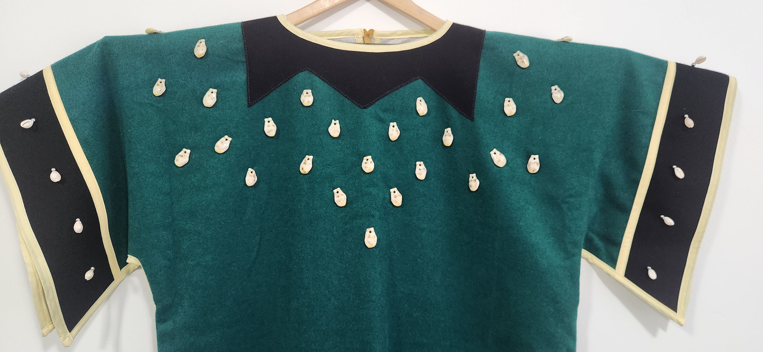 Native American Wool Elk Ivory and Shell Dress Rendezvous Women's XL - 3XL - Etsy Native American Wool Elk Ivory and Shell Dress Rendezvous Women's XL - 3XL - Etsy