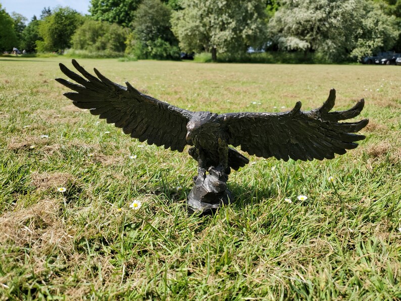Bronze Eagle, Bronze Sculpture, Foundry Bronze, Eagle, Indoor Sculpture