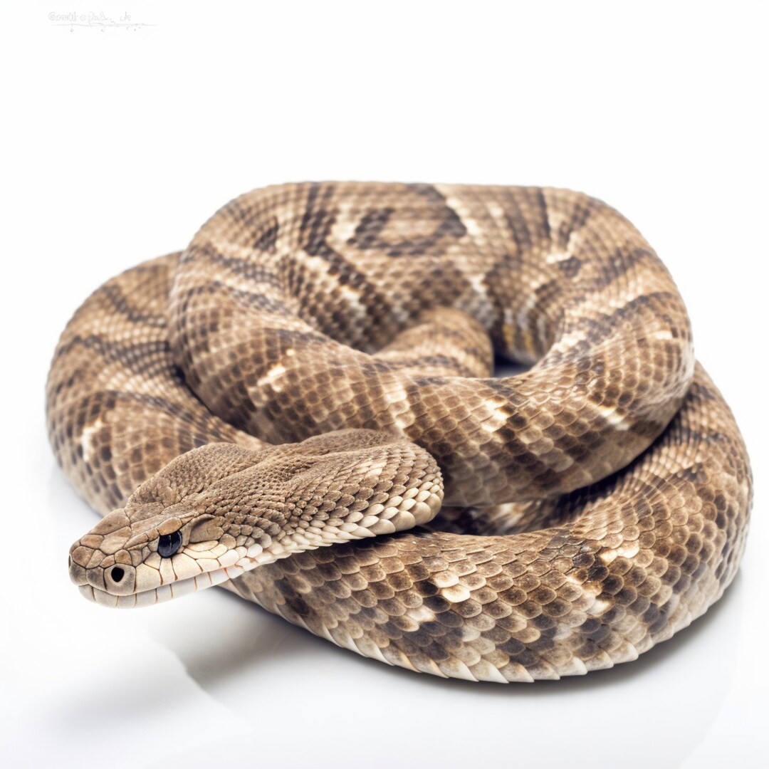 Rattlesnake Aka Rattler, AI Digital Image, Art Download, Tshirts, Art