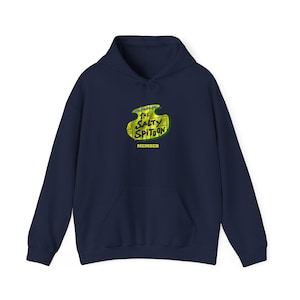 Tough Guy SpongeBob Hoodie, Salty Spitoon Member Sweatshirt, Funny Unisex Hooded Jumper, Cozy Couch Wear, Gym Outfit, Nostalgia Gift