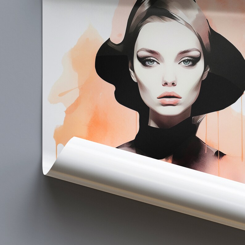 Digital Print Watercolor Painting Instant Art Printable Etsy