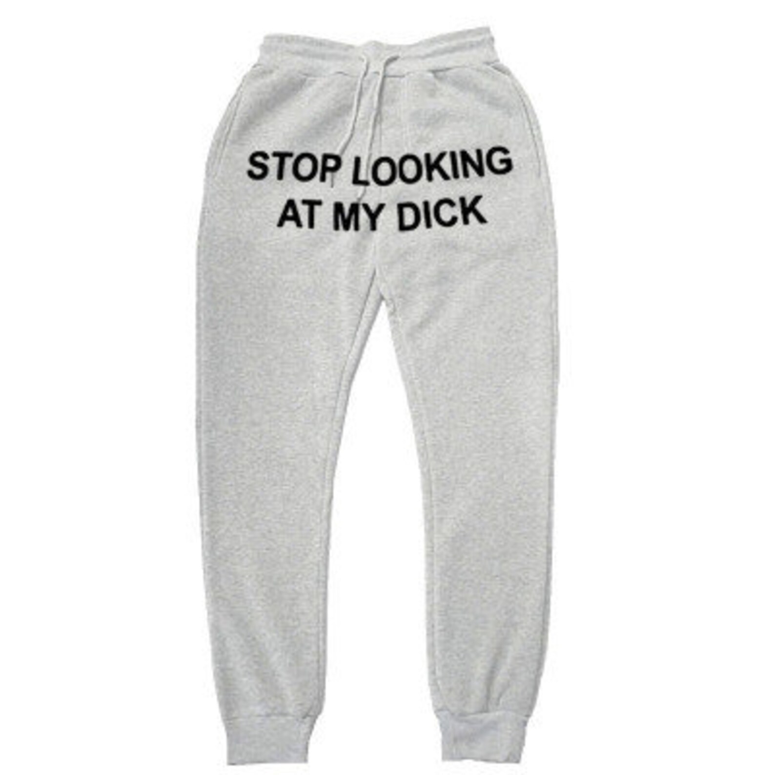Stop Looking at My D Sweatpants Novelty Joggers Funny Etsy