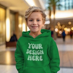 Green hoodie kids online