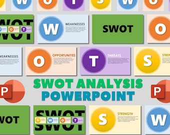 SWOT Analysis PowerPoint Fully Editable Templates | SWOT PowerPoint Templates | Presentation Template |