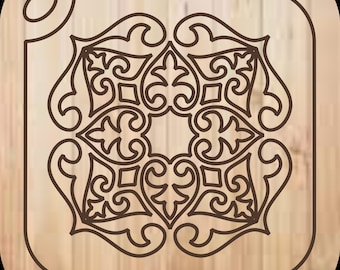 50 Chopping Board Cut Bundle: CNC Laser Files (SVG/DXF)