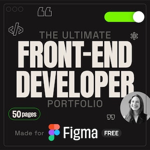 Developer Portfolio Template &gt; Figma Modern Tech Front-end Dev Template &gt; Dark and Light Minimal Portfolio &gt; Resume &gt; Curriculum Vitae