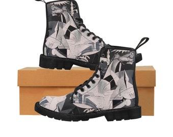 Women's Canvas Boots Guernica