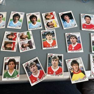 Panini Mexico 1986 Stickers