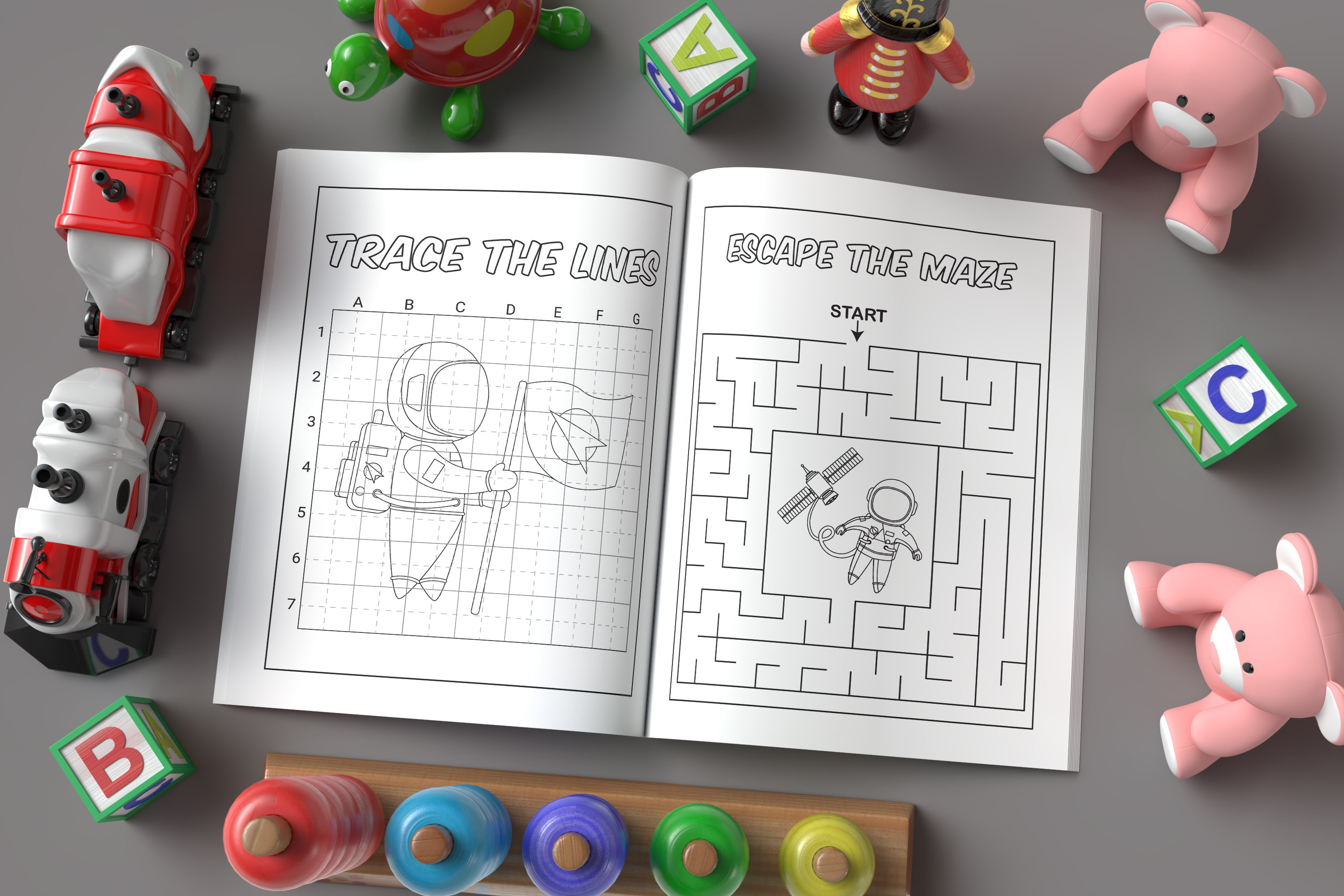 45 Space Activities, Kids Printable, Printable Kids,kids Worksheet ...