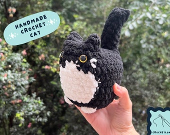 Crochet Cat Plush - Colour Customisable Amigurumi