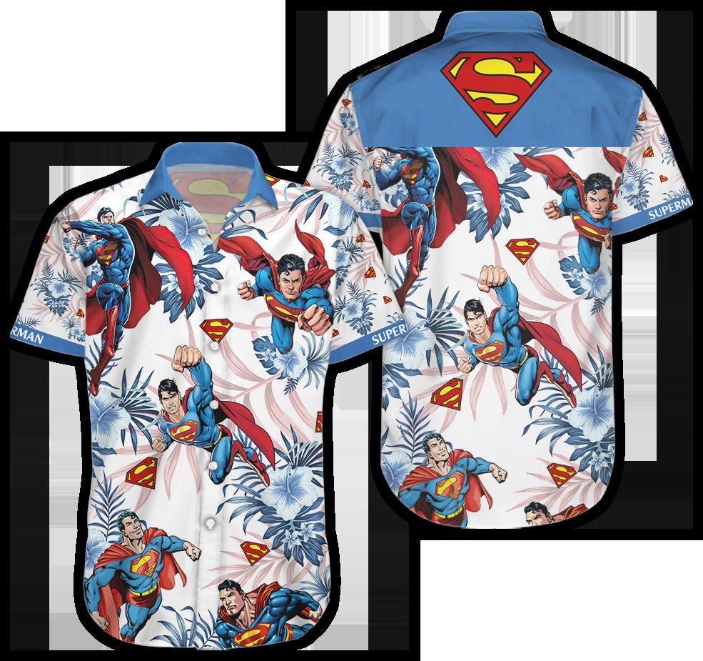 Superman Hawaiian shirt