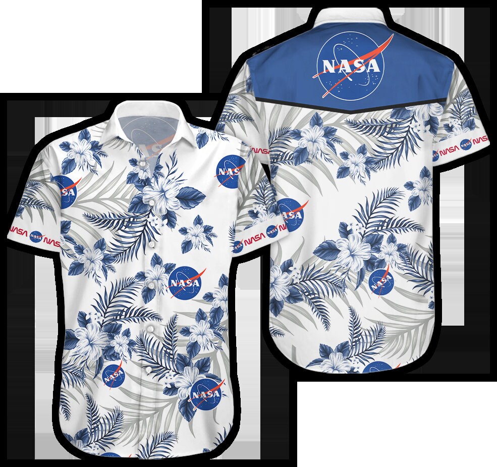 Nasa Hawaiian Shirt